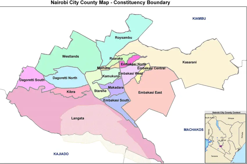 wards in Nairobi County