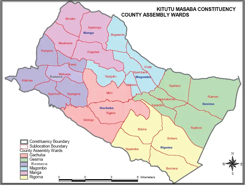 wards in Nyamira county