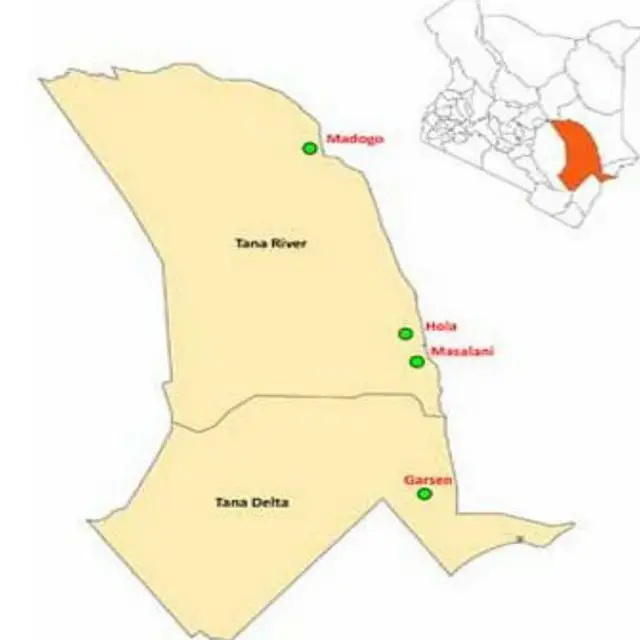 sub-counties in Tana River County