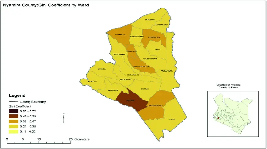 sub-counties in Nyamira County