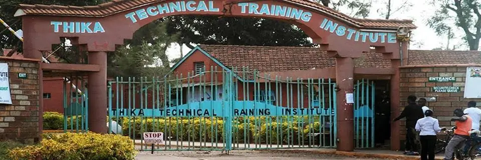 Courses Offered At Thika Technical Training Institute