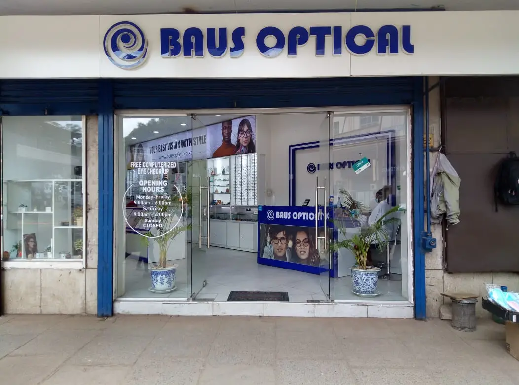 top 20 best Baus Optical branches in Kenya and their contacts