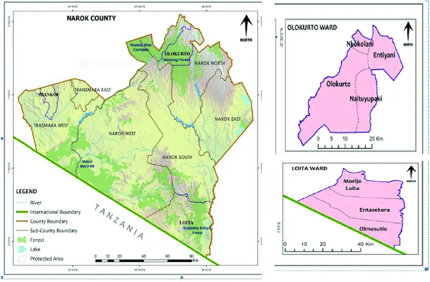 Wards In Narok County