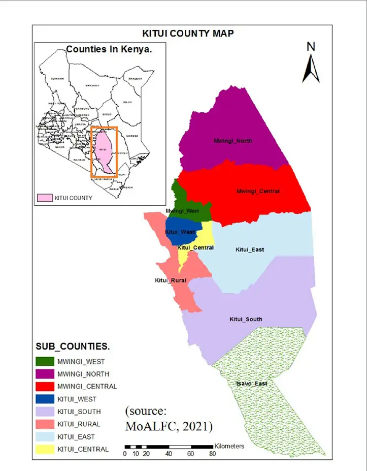 Wards In Kitui County