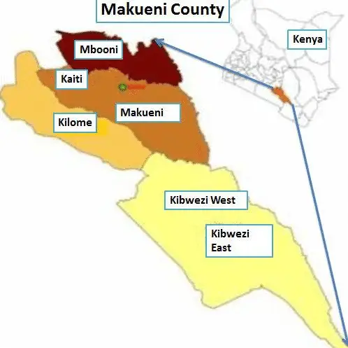Wards In Makueni County