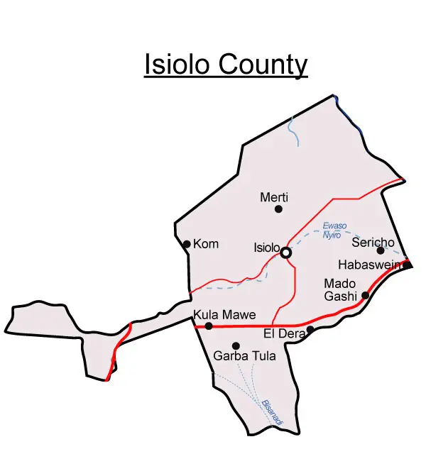 Sub Counties in Isiolo County