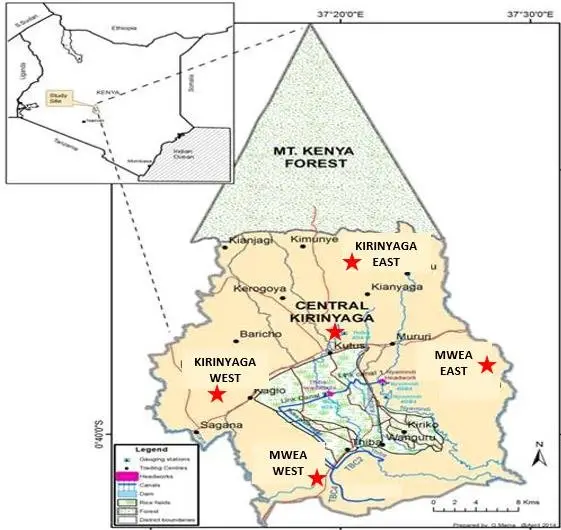 Sub Counties In Kirinyaga County