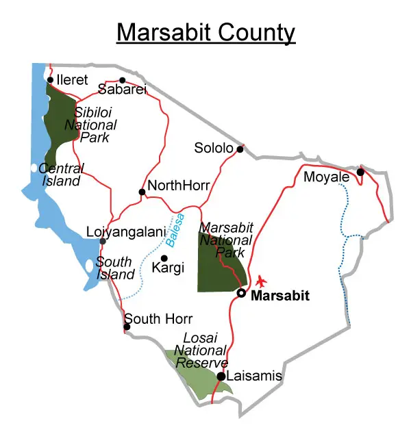 Wards In Marsabit County