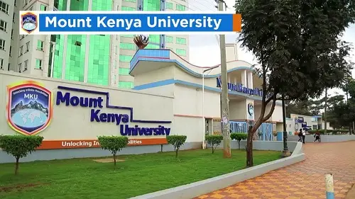 Mount Kenya University Accredited Courses