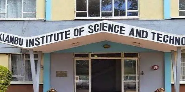 Courses offered at KIST Kiambu Institute Of Science & Technology And Fee Structure
