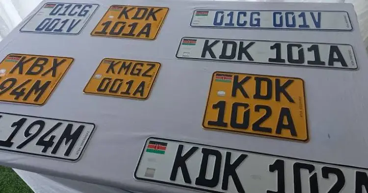 Number Plates In Kenya - 2 easy ways