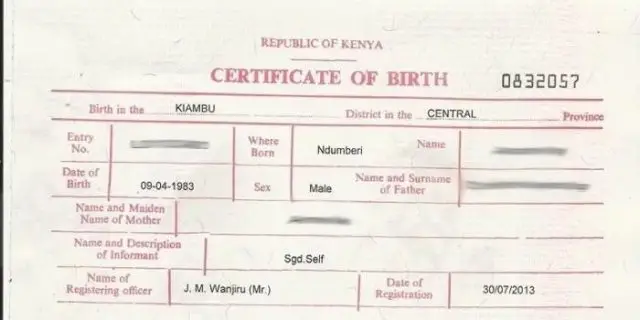 How to apply a Kenyan birth certificate on ecitizen