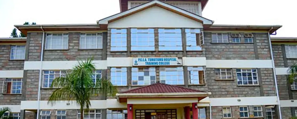 PCEA Tumutumu Hospital Training College Courses and Fees Structure today